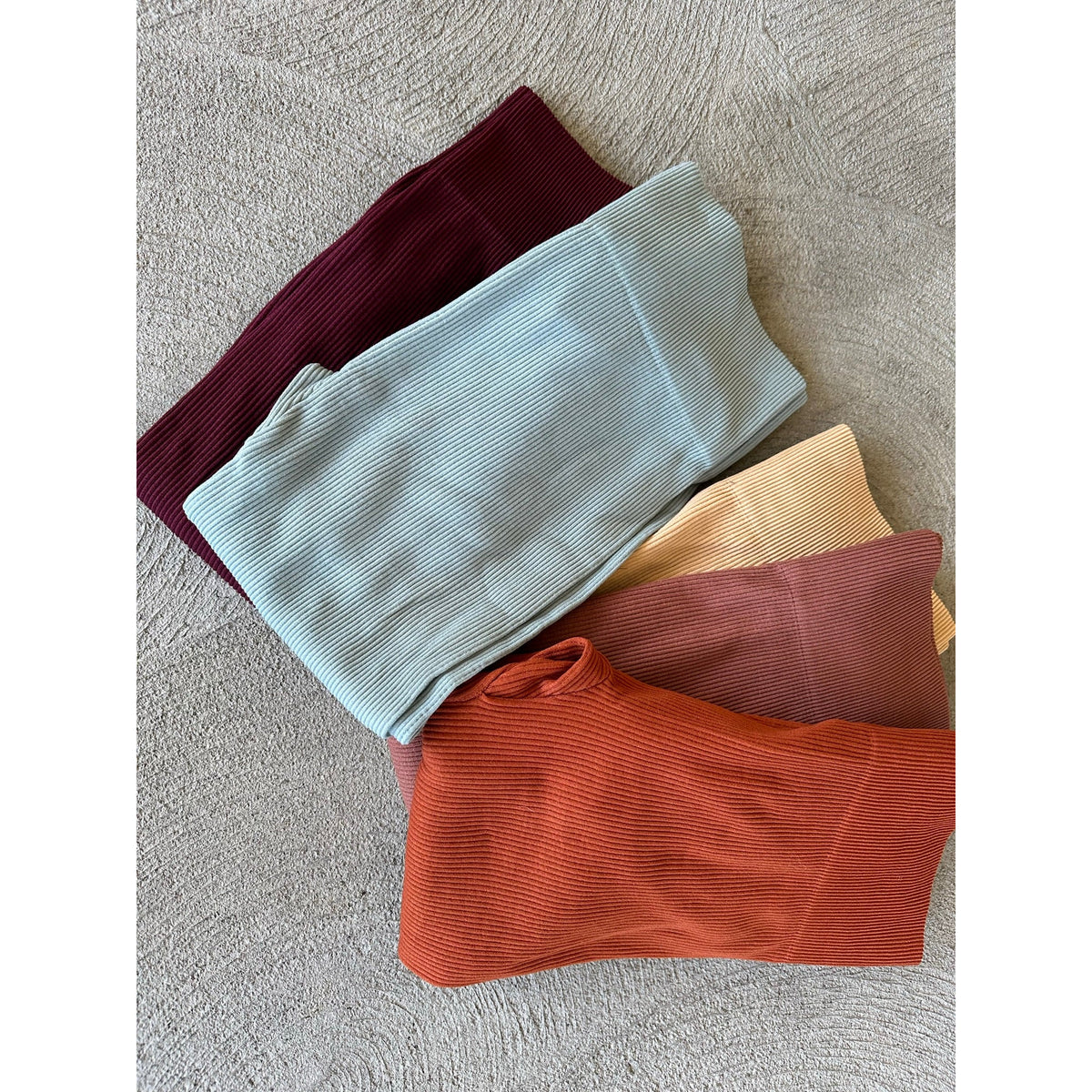 Perfect Ribbed Leggings 2 Carbon Tags Boutique